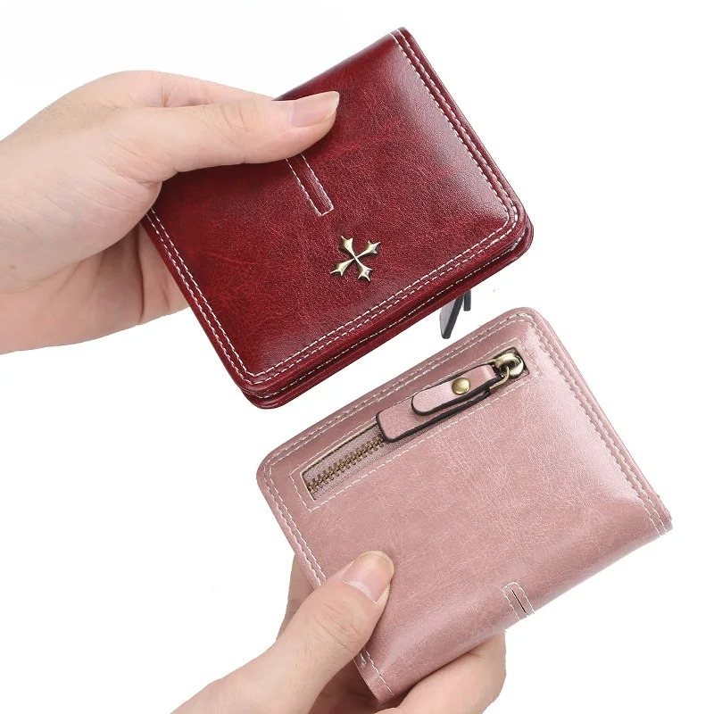 Luxury Bags Photos - Luxury Fashion Small Women Leather Wallet