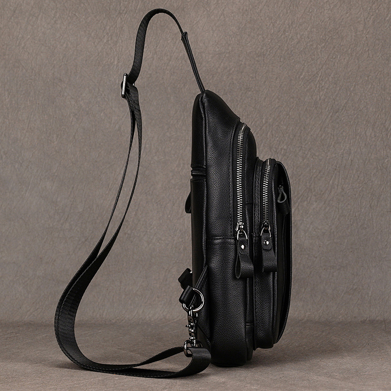 Luxury Bags Sling - New Fashion Luxury Black Multifunction Chest