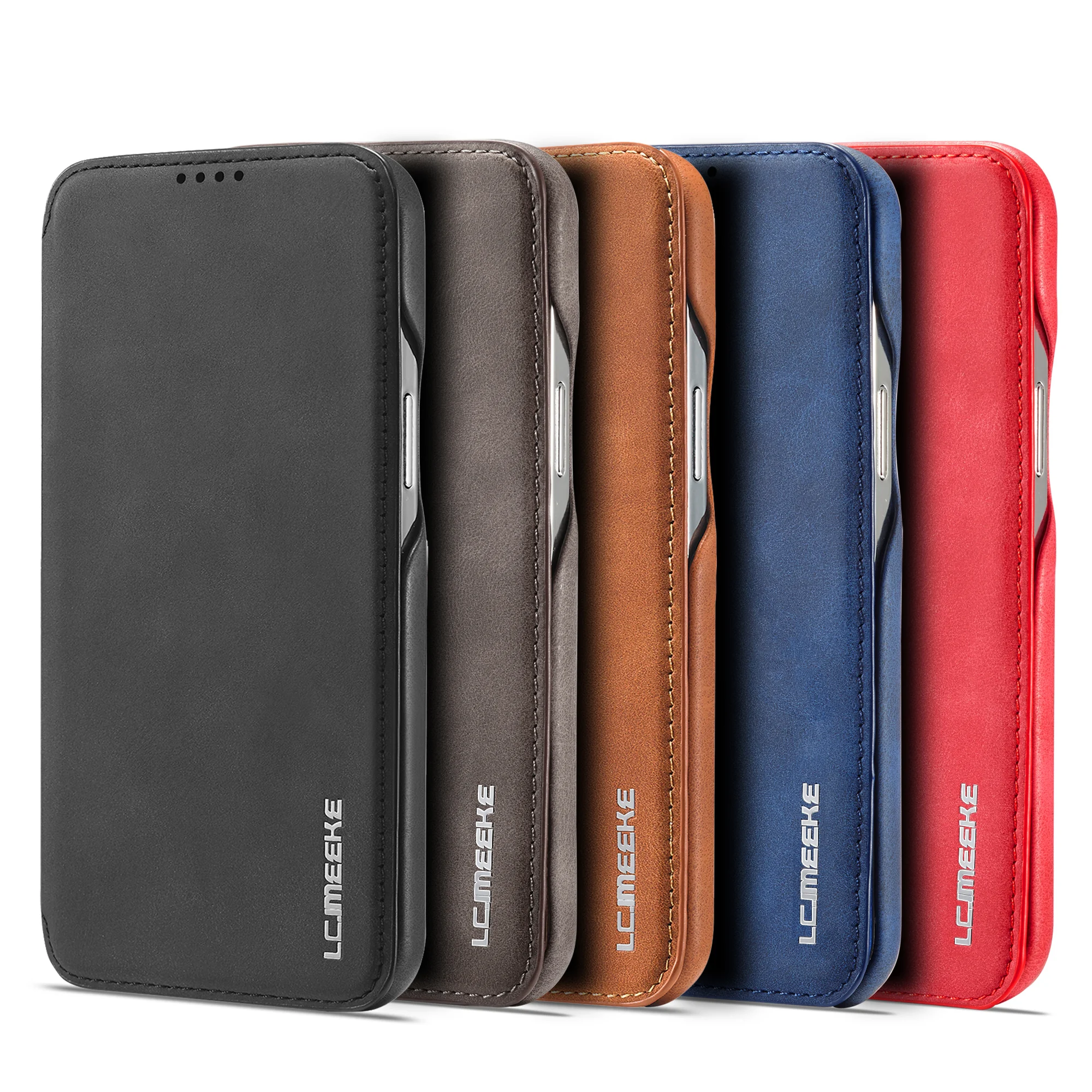 Leather Flip Wallet Magnetic C – Briefcase Leather Slim Bewertung und Preis