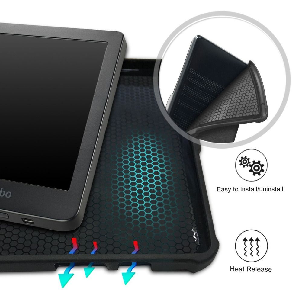 Auto Sleep/Wake 6 inch E-book  – Briefcase Leather Slim Bewertung und Preis