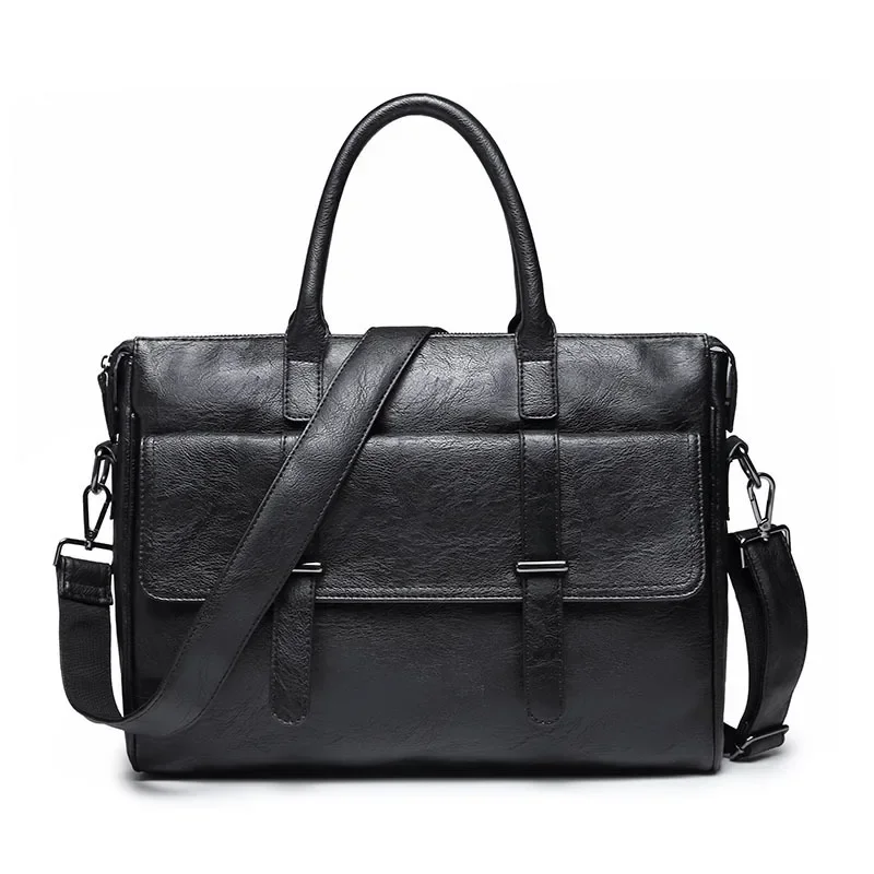 Fashion Business Hand Bag Men  – Luxury Zipper Bags Bewertung und Preis
