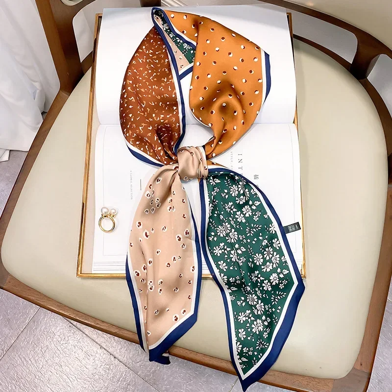 Design Print Skinny Scarf Plai – Luxury Bags Trending Bewertung und Preis