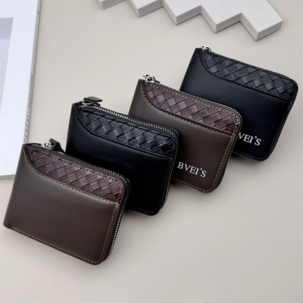 1pc Leather Men Wallet Luxury  – Luxury Bags Photos Bewertung und Preis