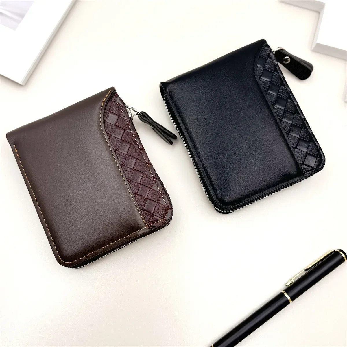 1pc Leather Men Wallet Luxury  – Luxury Bags Photos Bewertung und Preis