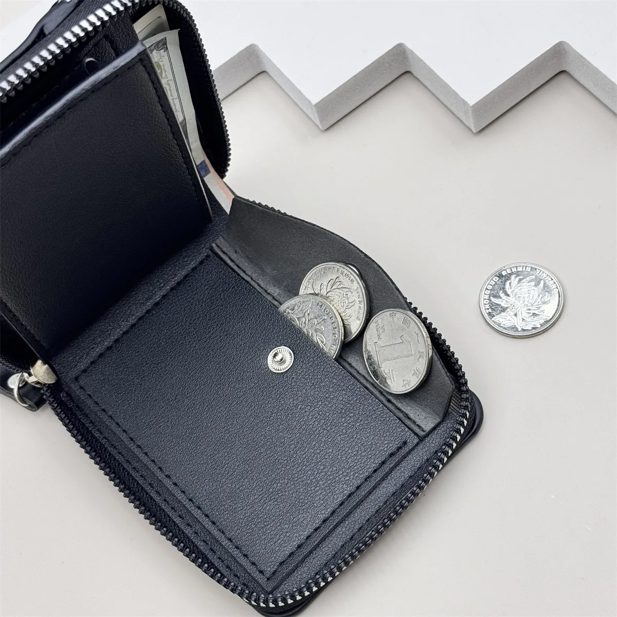 1pc Leather Men Wallet Luxury  – Luxury Bags Photos Bewertung und Preis