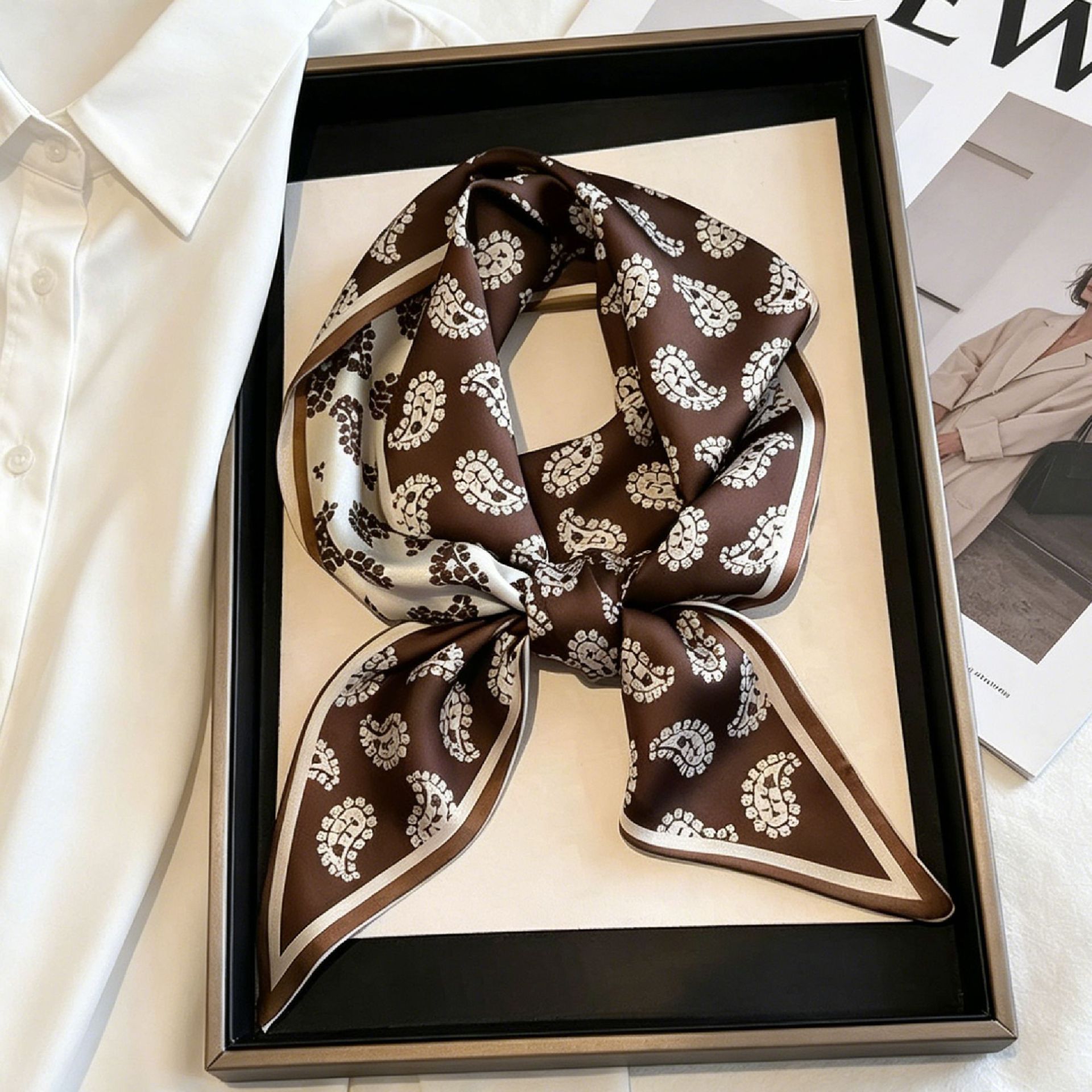 Luxury Long Neckerchief Skinny – Luxury Bags Trending Bewertung und Preis