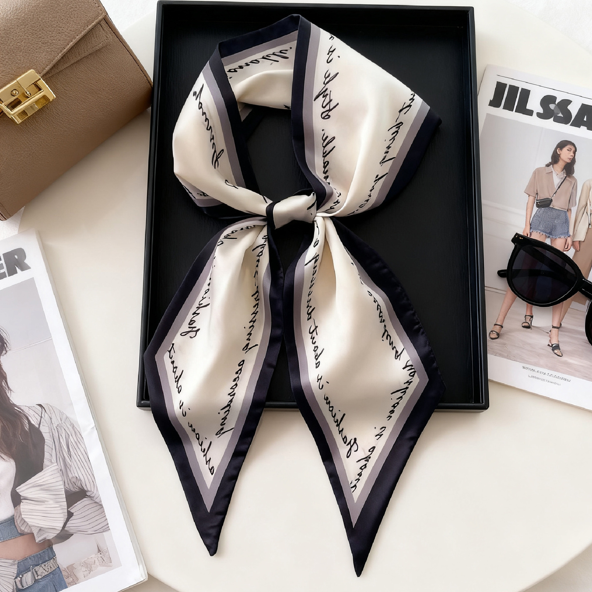Luxury Long Neckerchief Skinny – Luxury Bags Trending Bewertung und Preis