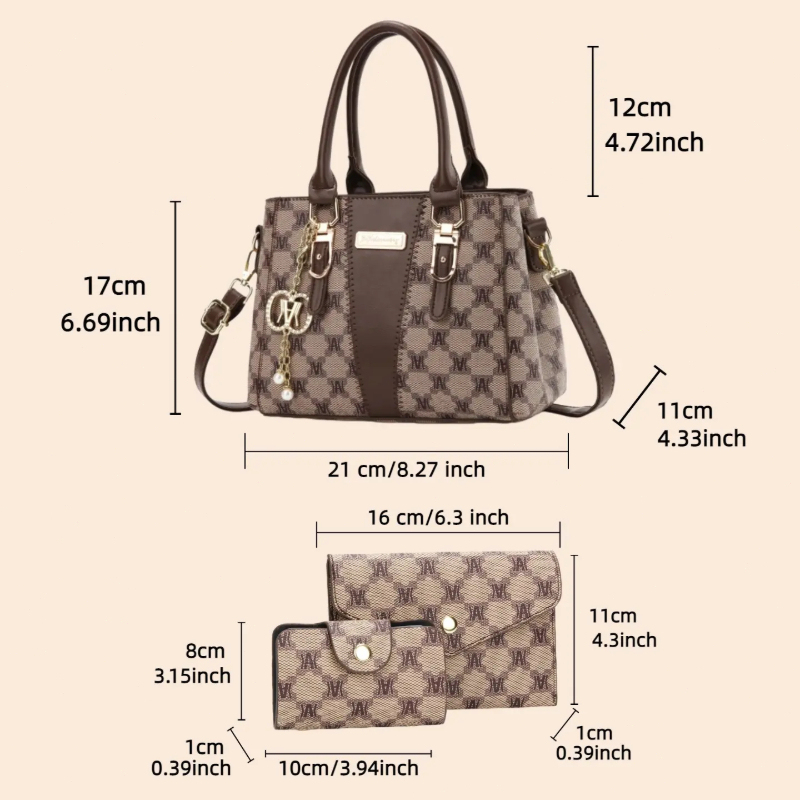 Light luxury high-end letter p – Luxury Zipper Bags Bewertung und Preis