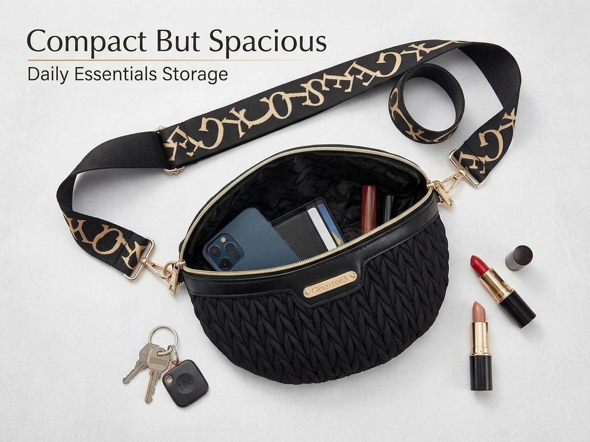Luxury Quilted Waist Pack for  – Luxury Bags Sling Bewertung und Preis