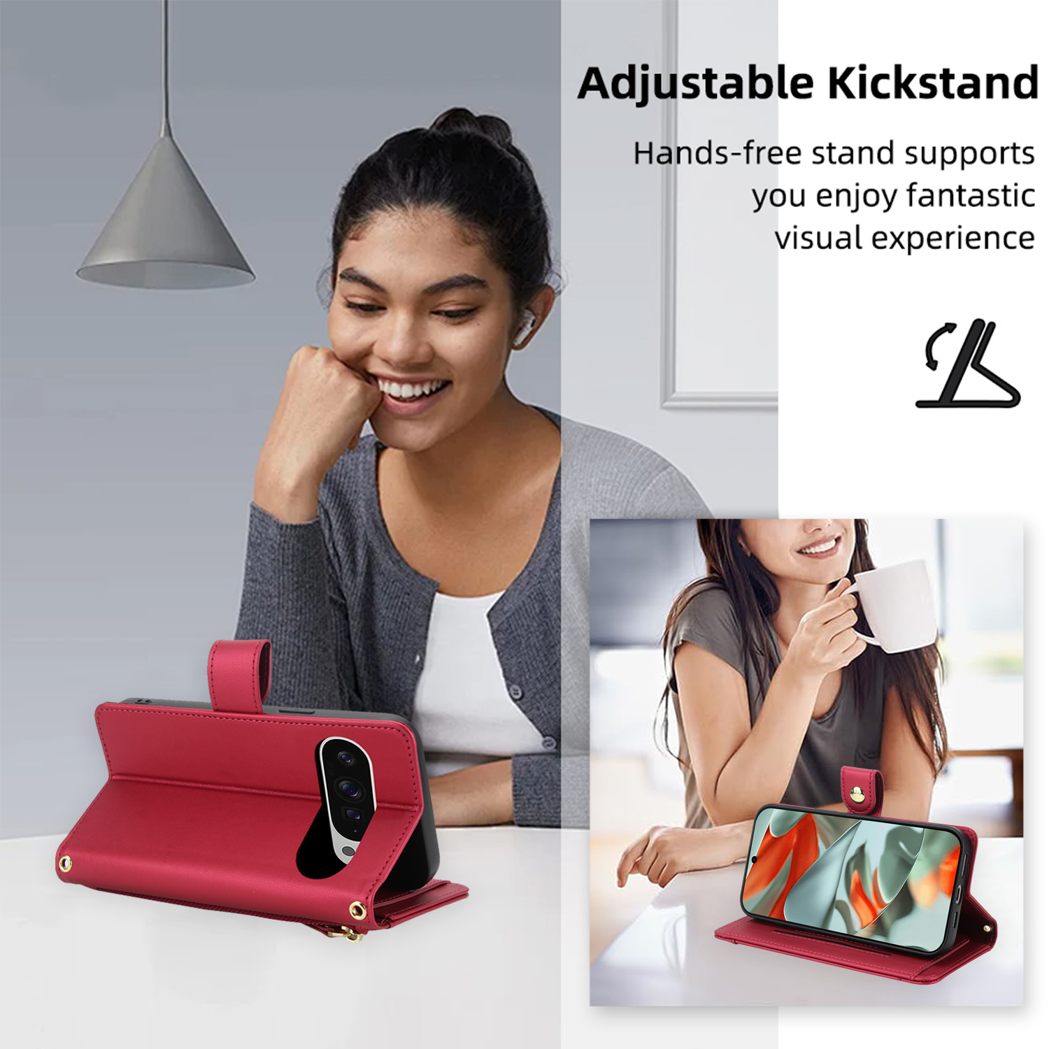 Crossbody Zipper Leather Walle – Luxury Zipper Bags Bewertung und Preis