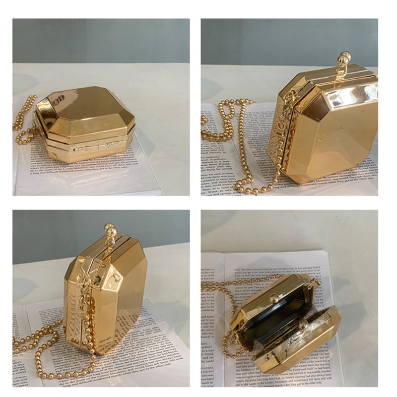 Mini Luxury Gold Party Evening – Luxury Zipper Bags Bewertung und Preis