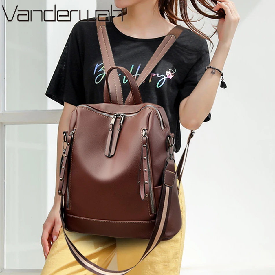 Brand Luxury Backpacks Soft Le – Luxury Zipper Bags Bewertung und Preis