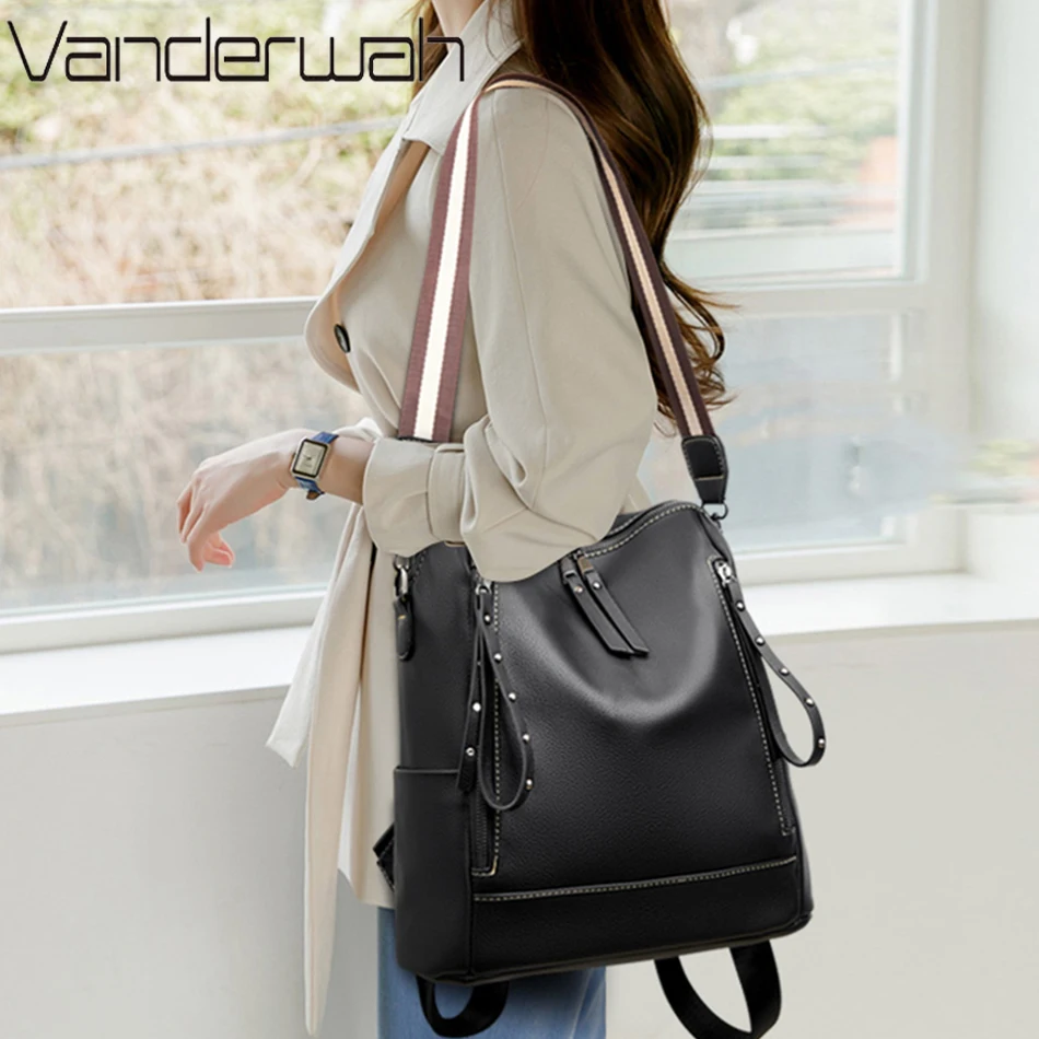 Brand Luxury Backpacks Soft Le – Luxury Zipper Bags Bewertung und Preis