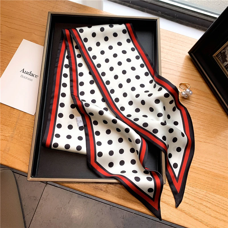 Luxury Long Silk Scarf Female  – Luxury Bags Trending Bewertung und Preis