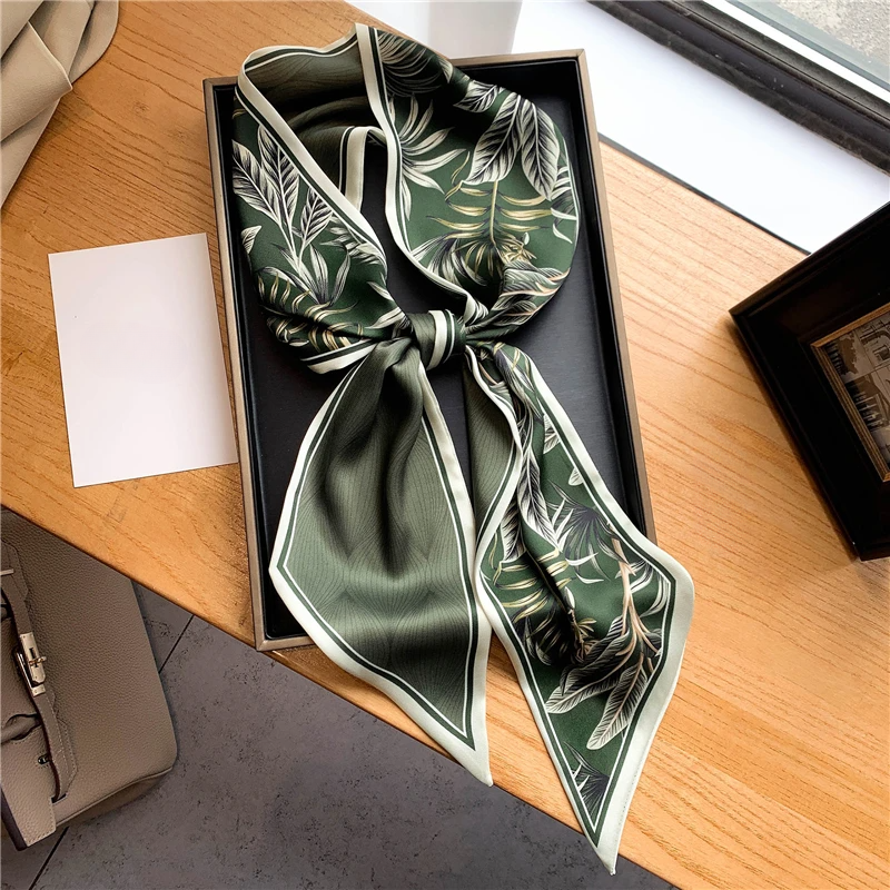 Luxury Long Silk Scarf Female  – Luxury Bags Trending Bewertung und Preis