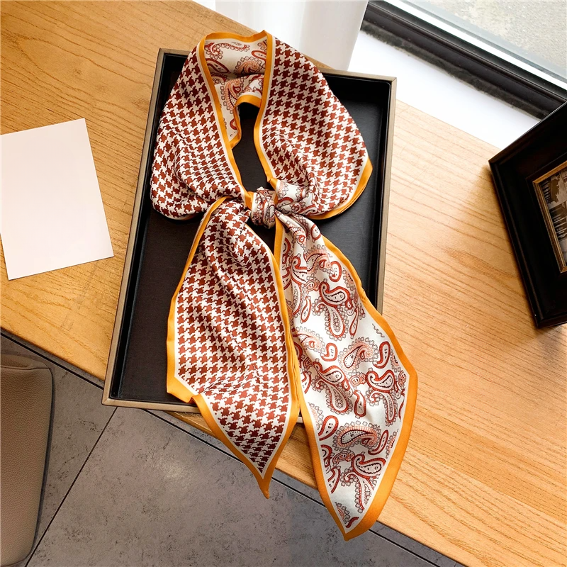 Luxury Long Silk Scarf Female  – Luxury Bags Trending Bewertung und Preis
