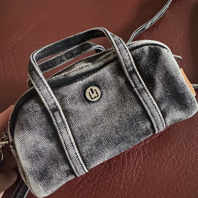 Korean Casual Mini Denim Box B – Luxury Zipper Bags Bewertung und Preis