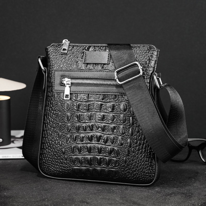 Alligator Leather Men's Crossb – Luxury Bags Sling Bewertung und Preis