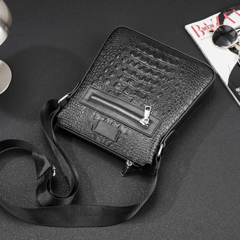Alligator Leather Men's Crossb – Luxury Bags Sling Bewertung und Preis