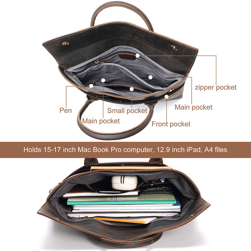JOYIR Genuine Leather Vintage  – Briefcase Leather Slim Bewertung und Preis