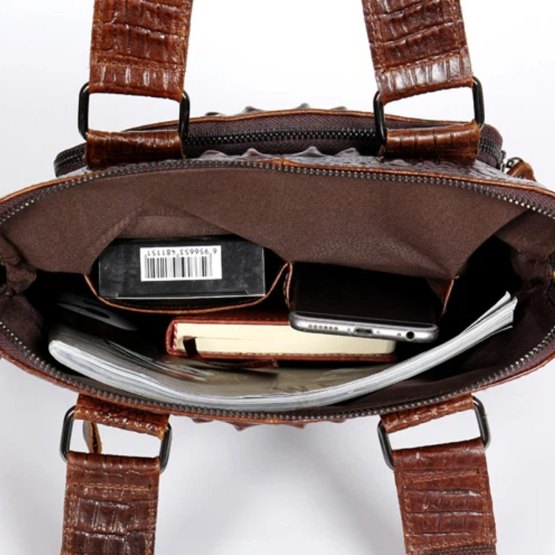 YETTIES Men's Slim Vertical La – Briefcase Leather Slim Bewertung und Preis