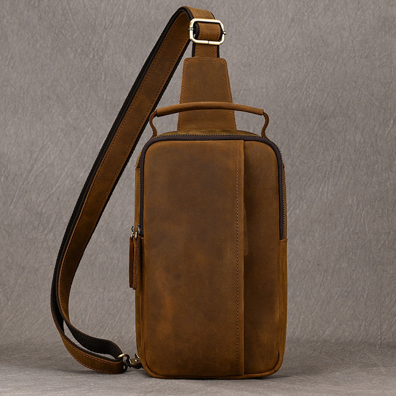 Luxury Male Chest Bags Genuine – Luxury Bags Sling Bewertung und Preis