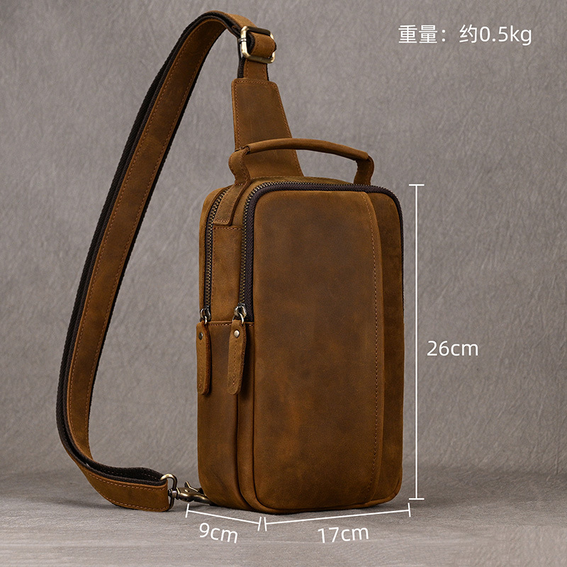 Luxury Male Chest Bags Genuine – Luxury Bags Sling Bewertung und Preis