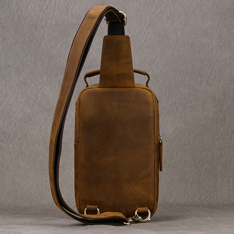 Luxury Male Chest Bags Genuine – Luxury Bags Sling Bewertung und Preis