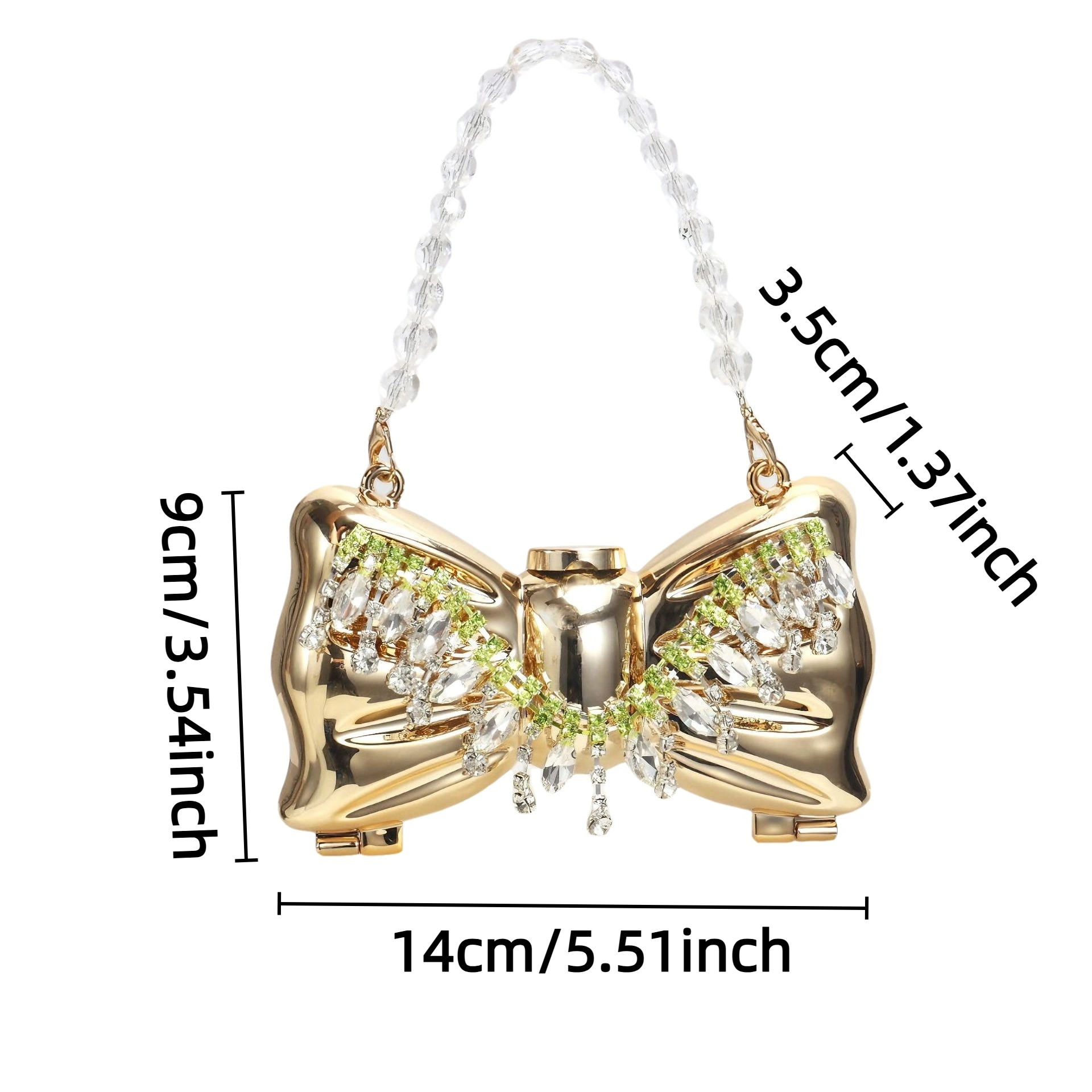 Luxury Fashion Metal Mini Hand – Luxury Zipper Bags Bewertung und Preis